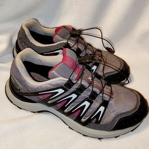 Salomon XAComp7 Climasheild Waterproof Trail Running Shoes Sneakers Women's 7